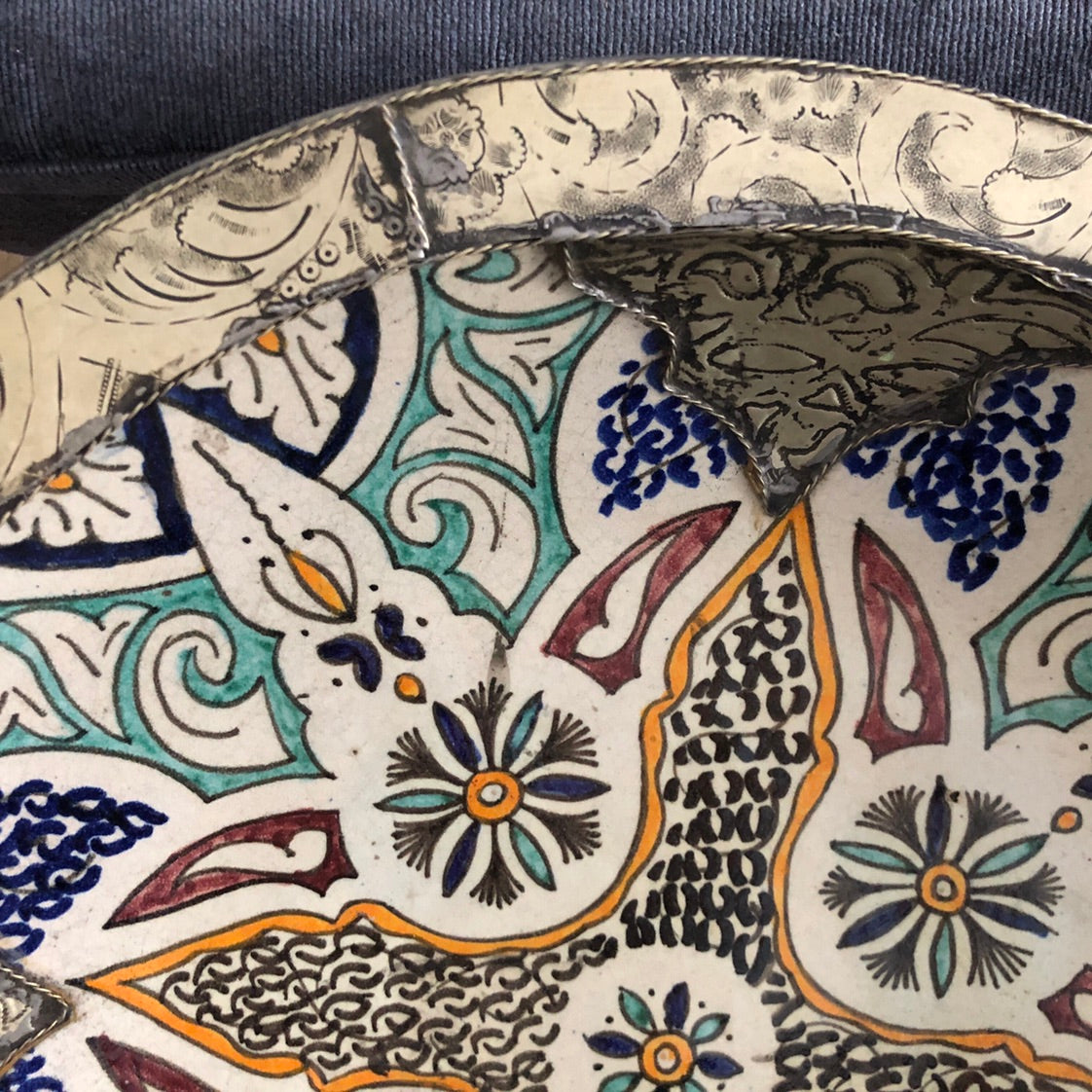 Moorish Fez Large Serving Bowl