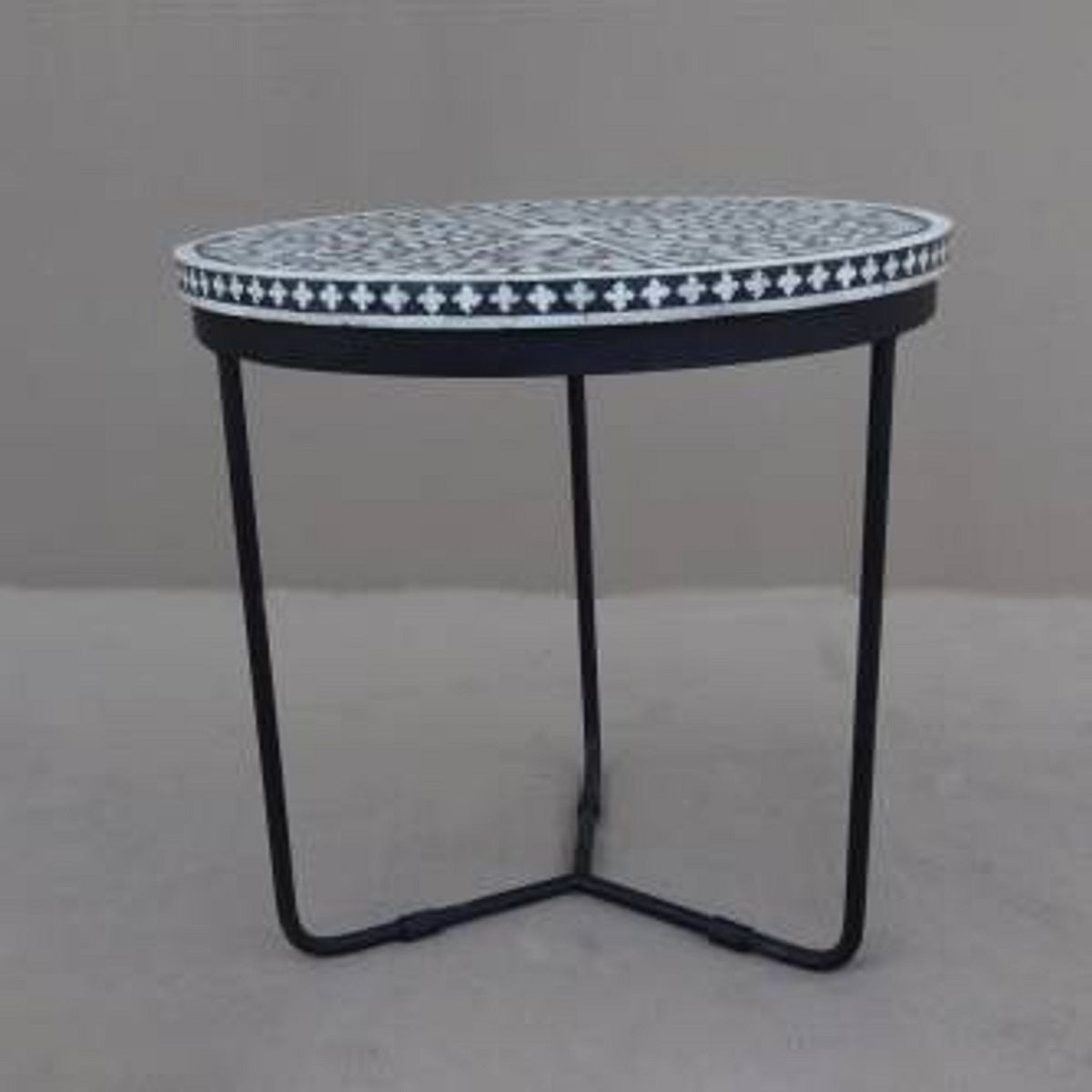 Flossy Bone Inlay Console