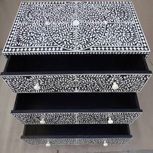 Mother of Pearl Inlay Classic Console