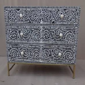 Mother of Pearl Inlay Classic Console