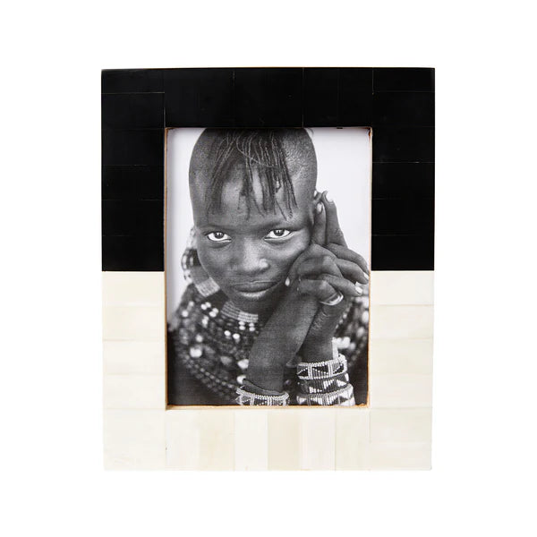 Zoe Bone Photo Frame 5" by 7"