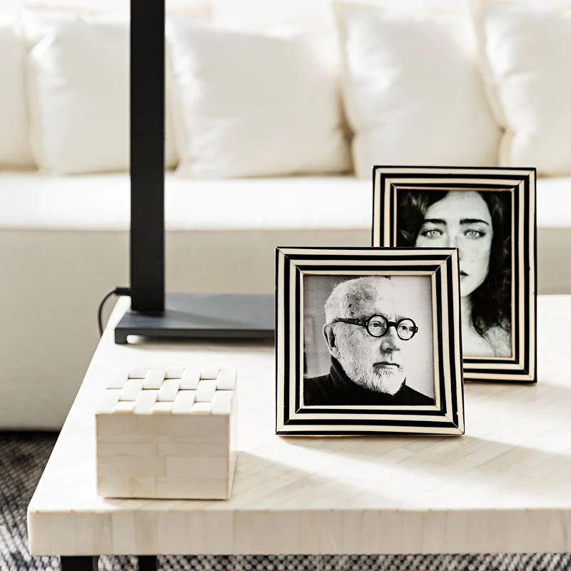 Chanel Bone Inlay Picture Frame