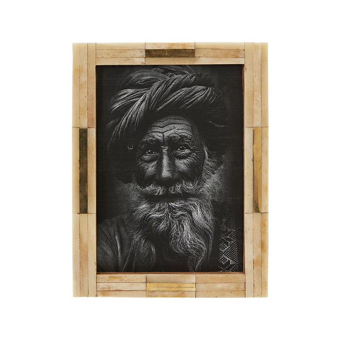 Jaipur Bone & Brass Photo Frame 5" by 7"