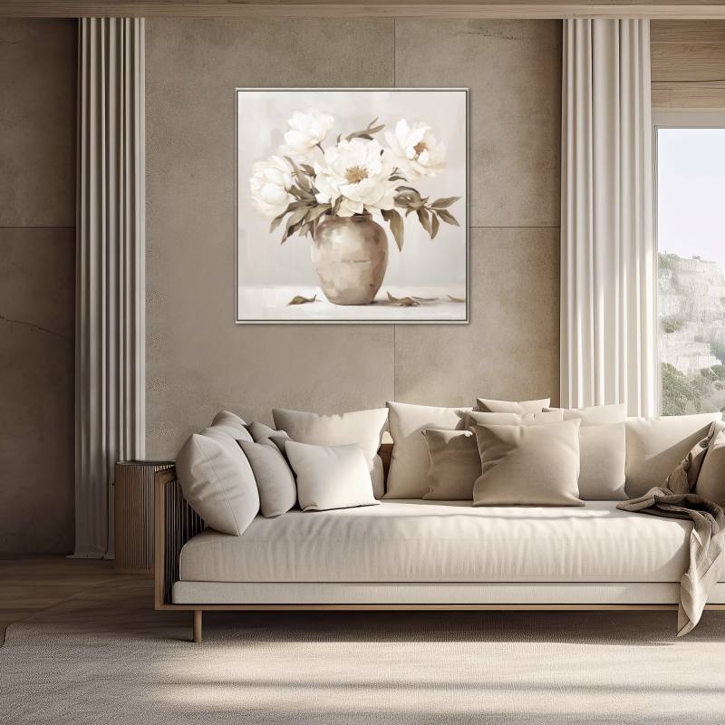 Magnolia in Pot Canvas