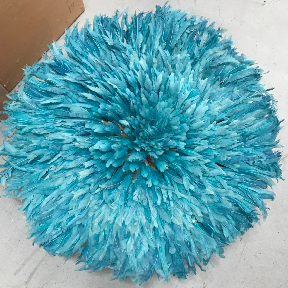 Small Bamileke Feather Juju Headdress