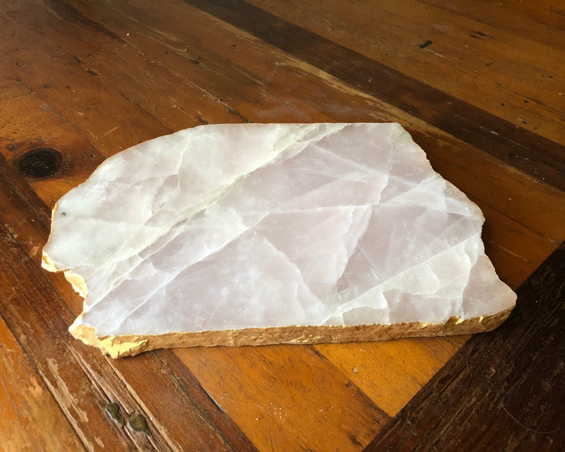 Agate Platter in Purple