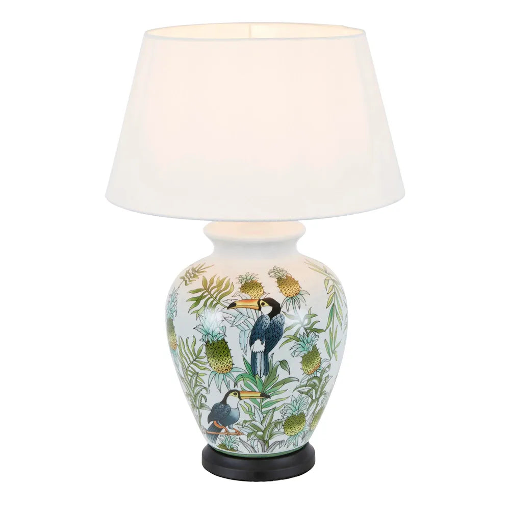 Saigon Table Lamp Base in Green