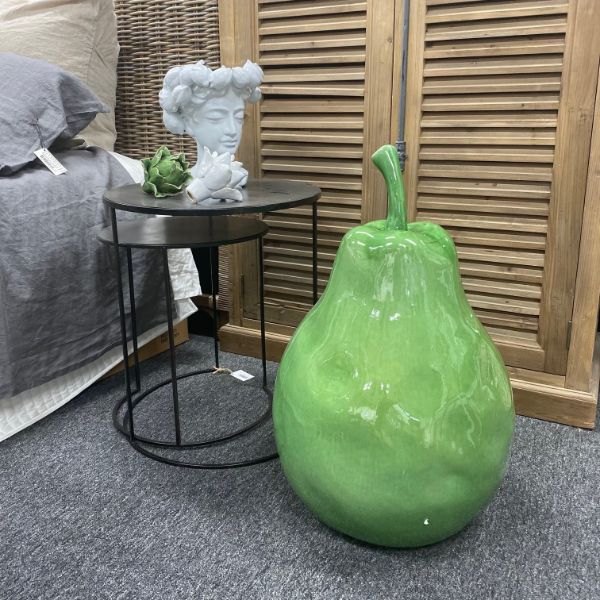 Provence Ceramic Pear in Green