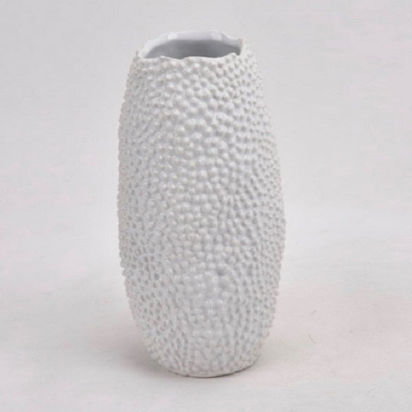 Lucie Vase in White