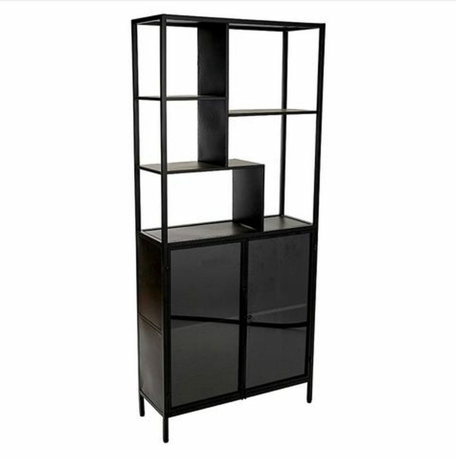 Enzo Metal Cabinet in Black