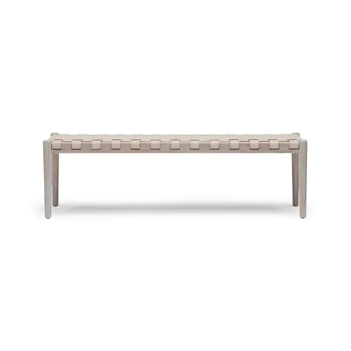 Gimojo Bench in Ivory