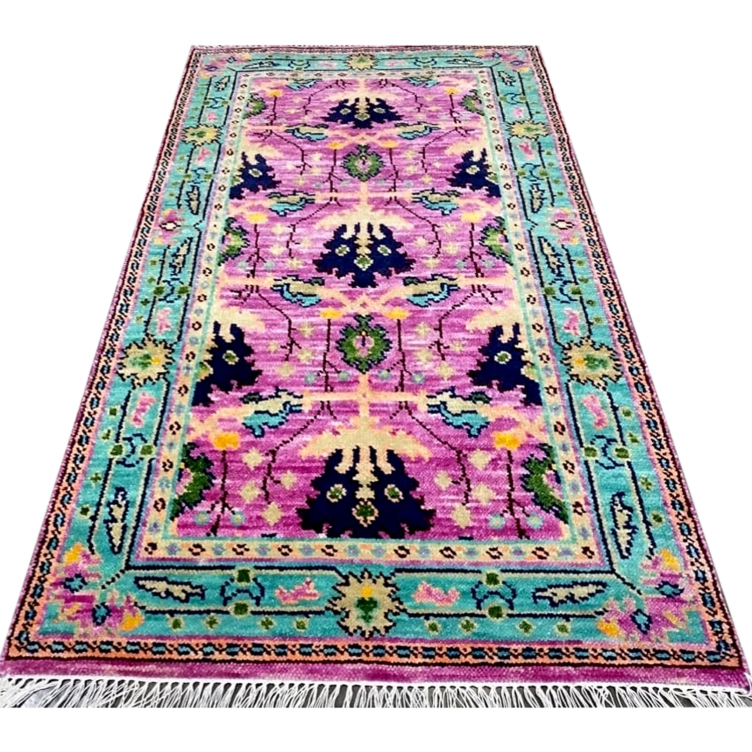 Corum 100% NZ Wool Oushak Rug
