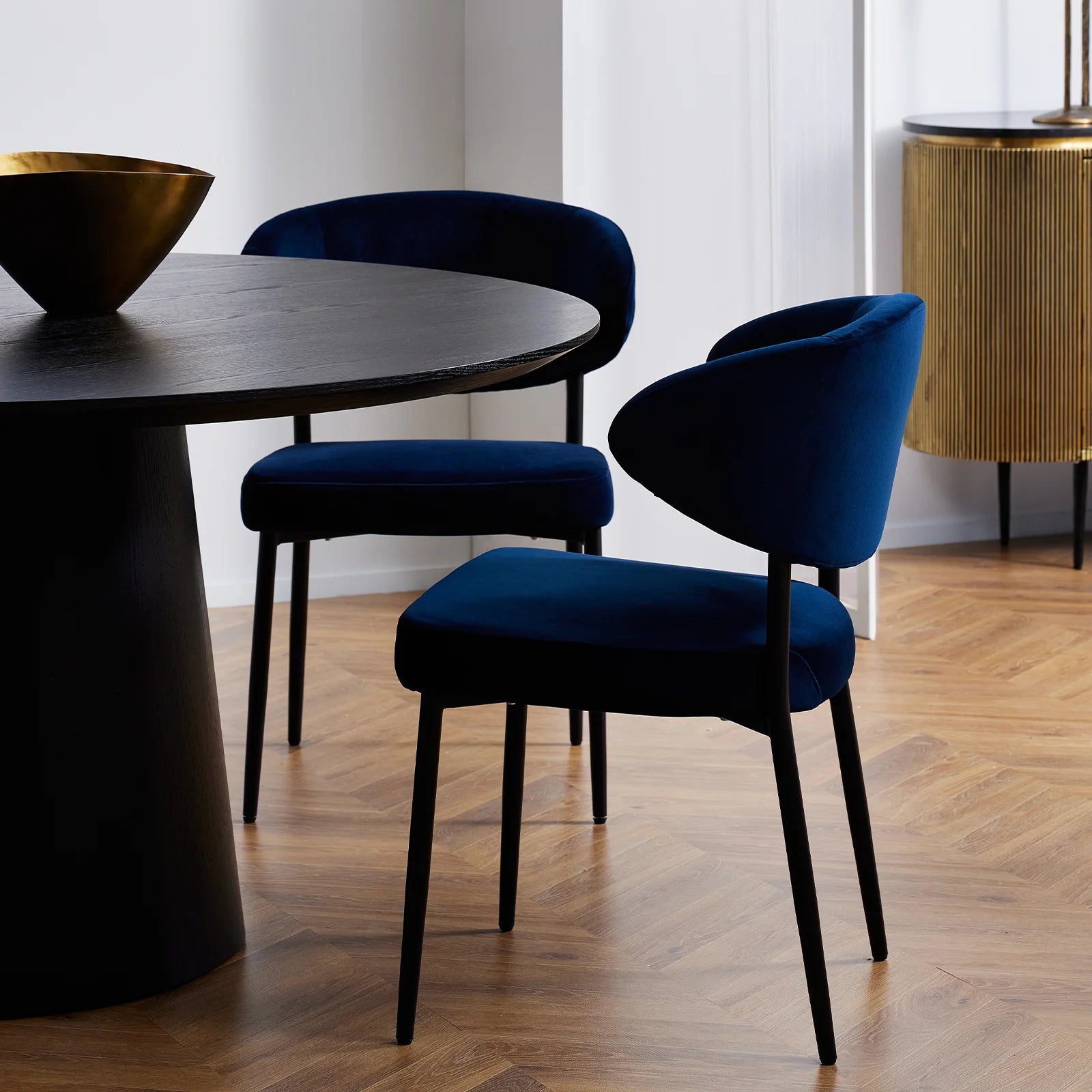 Peyton Chair in Navy