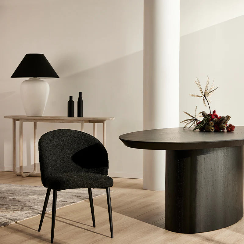 Geja Chair in Charcoal