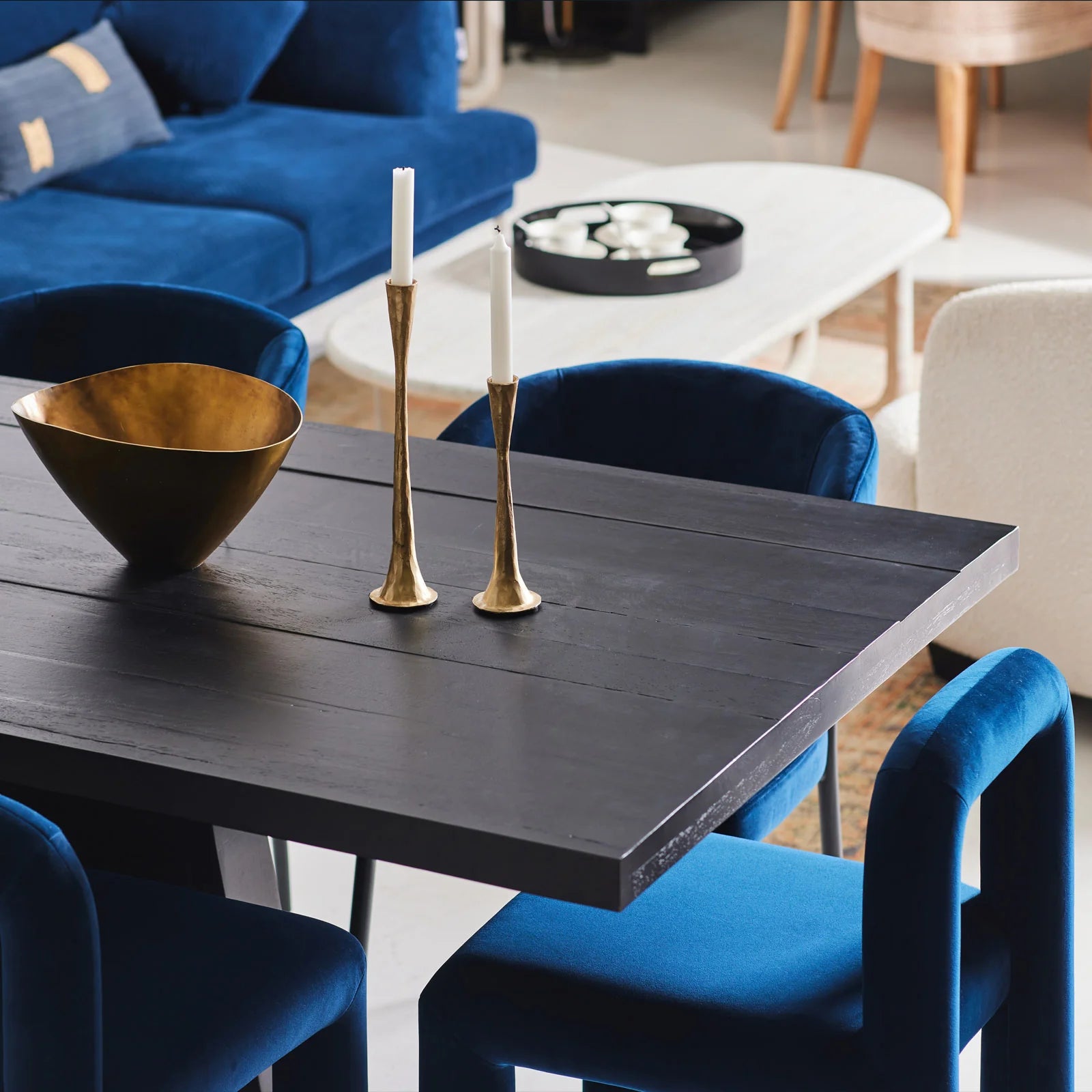 Zoro Chair in Navy