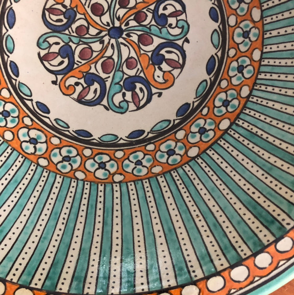 Moorish Fez Serving Bowl/Platter