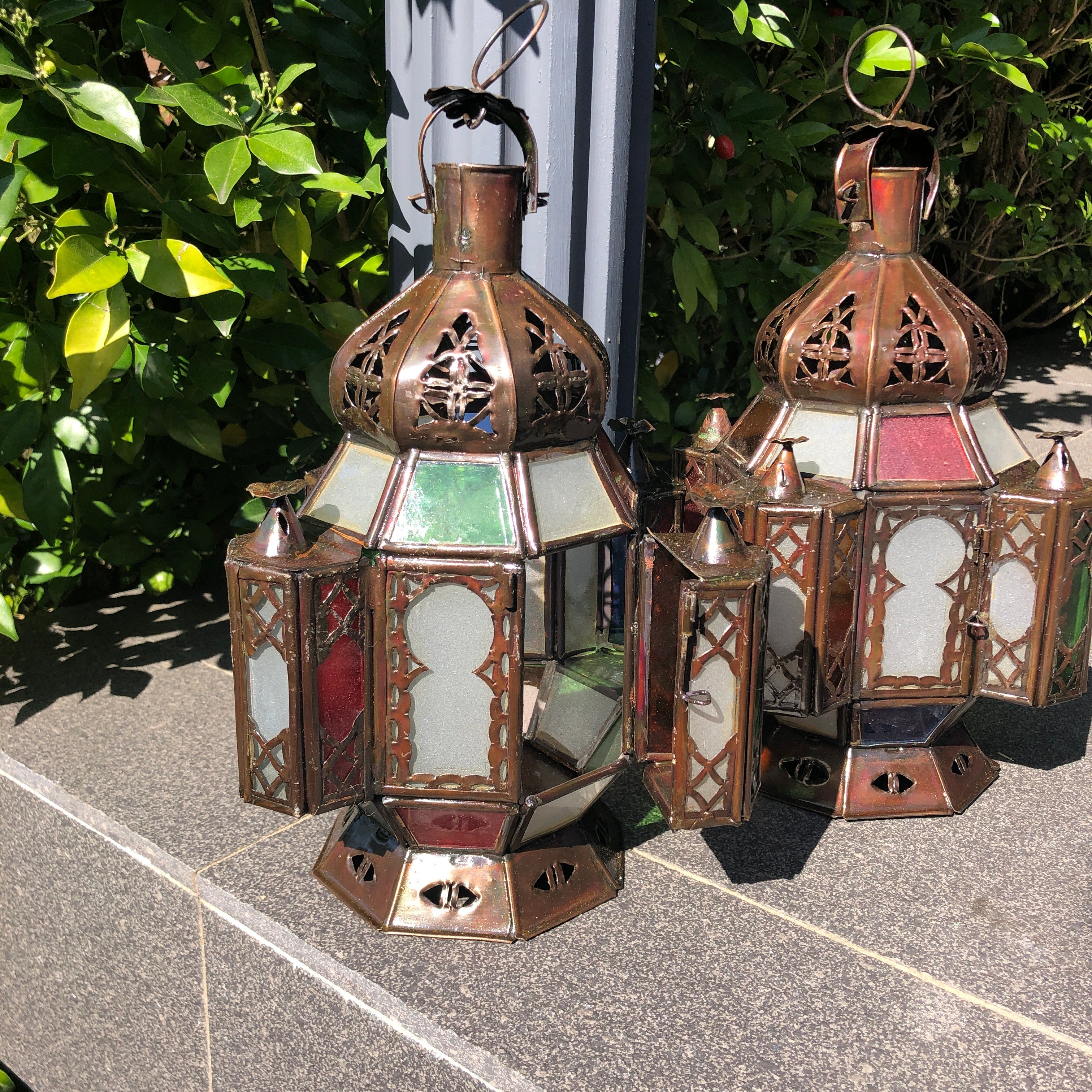 Genuine Moroccan Small Hanging Lantern