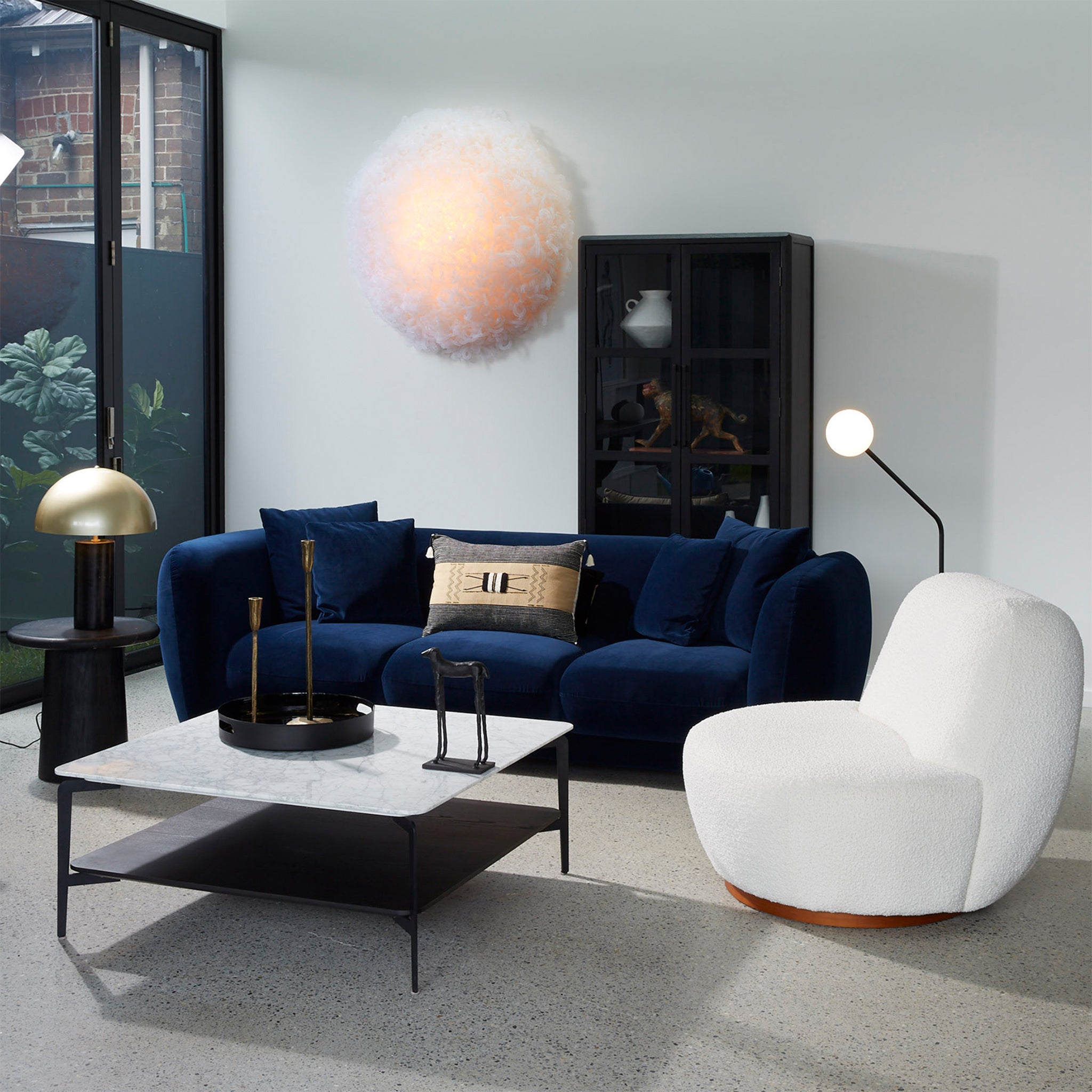 Camino Sofa in Navy