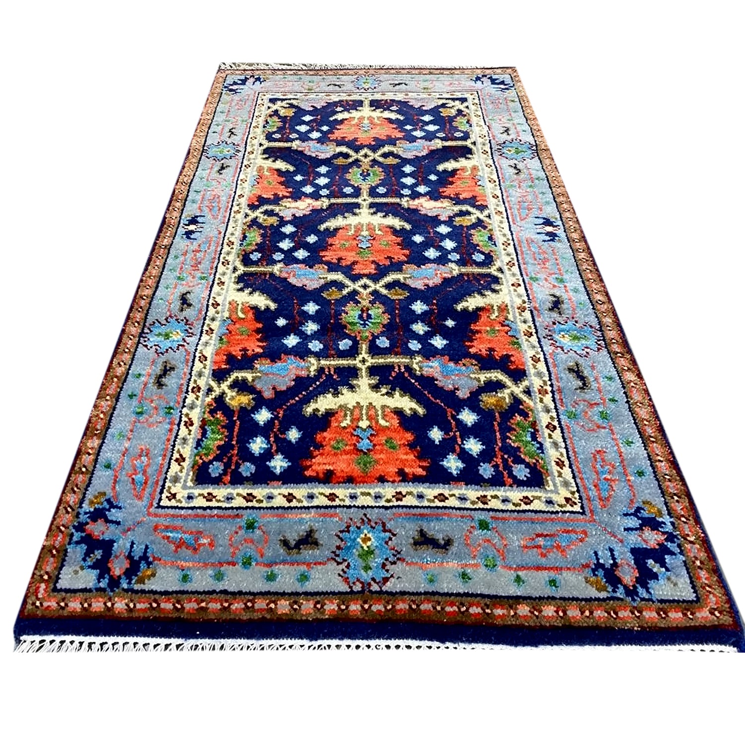 Ankara 100% NZ Wool Oushak Rug