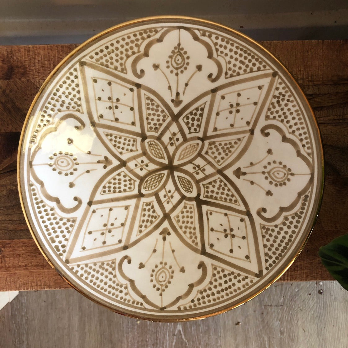 Safi Dinner Plate in Earth