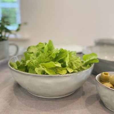 Indigo Salad Bowl in Natural
