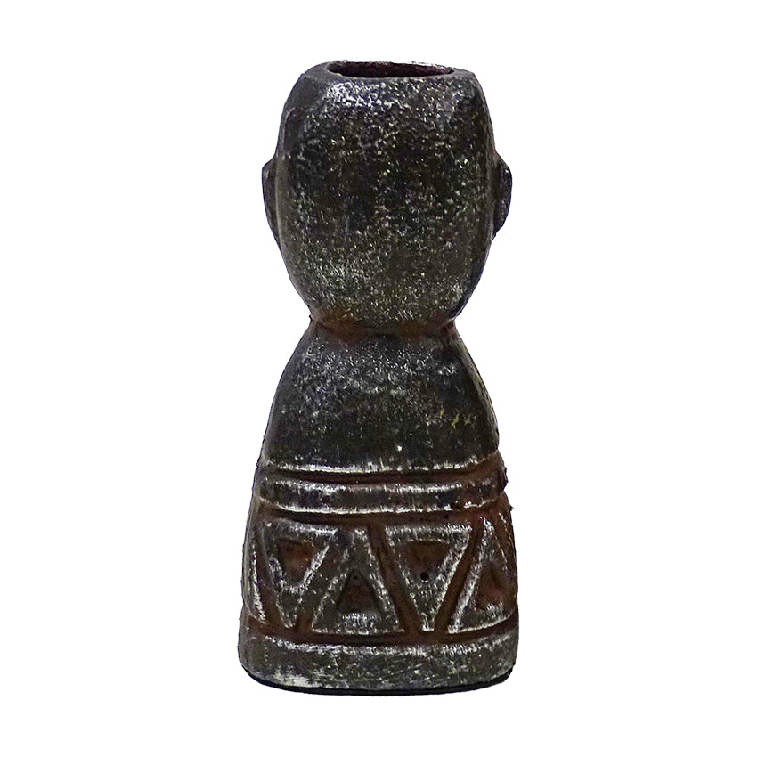 Brun Cast Iron Candle Holder - Short