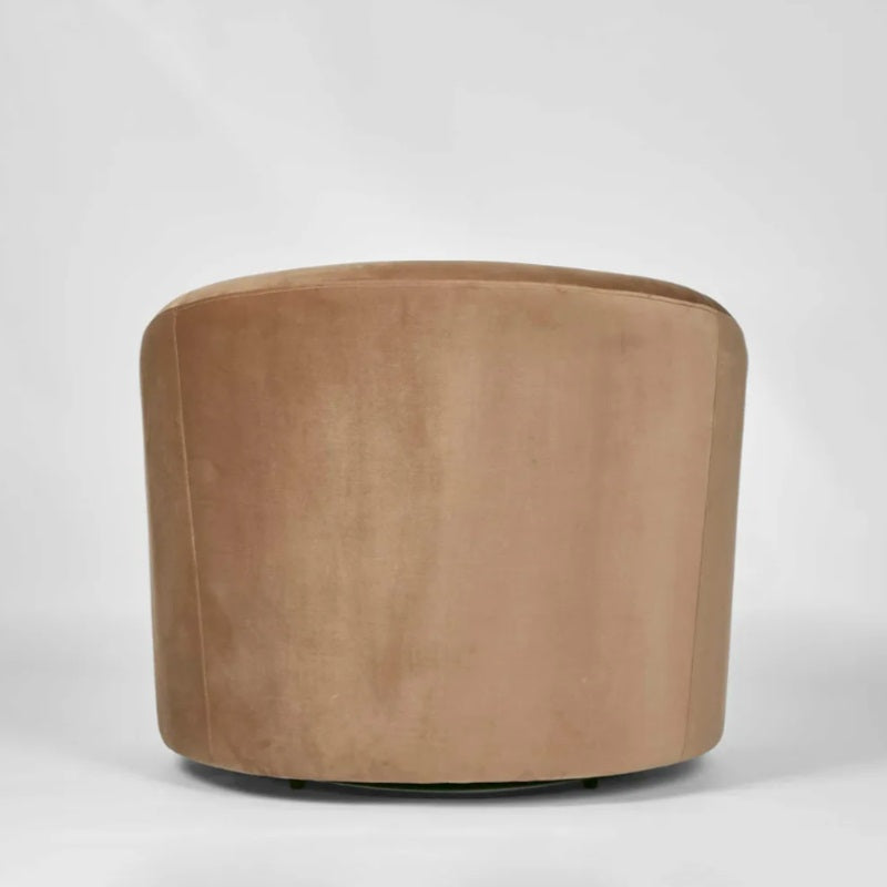 Sierra Swivel Chair in Toffee
