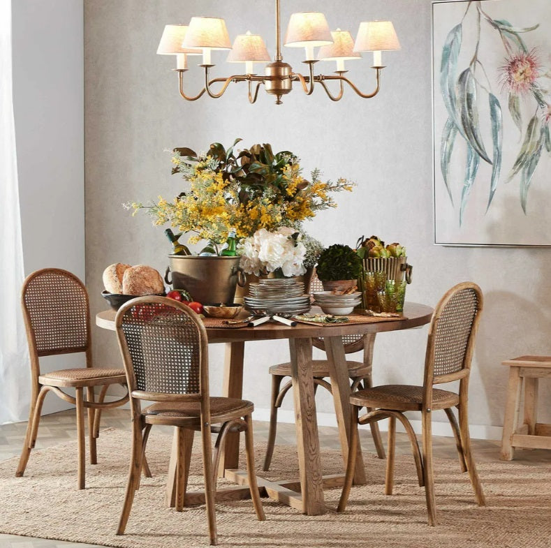 Denver Oak Dining Table in Natural