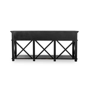 Rosebud Console in Black