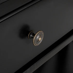 Rosebud Console in Black