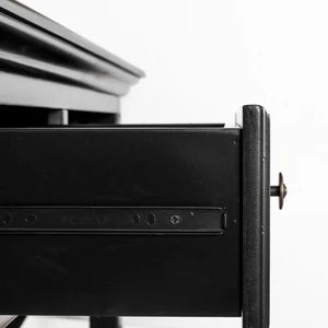 Rosebud Console in Black