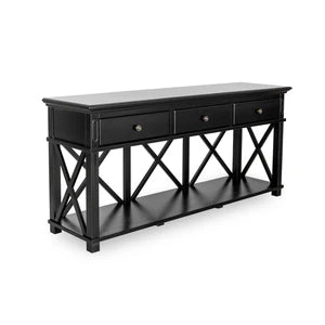 Rosebud Console in Black