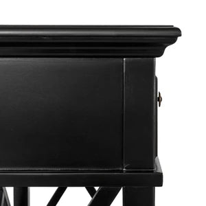 Rosebud Console in Black