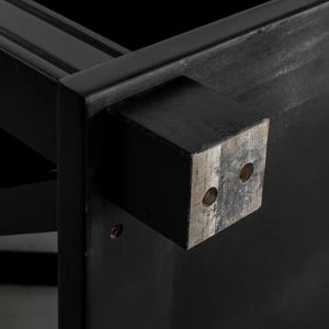Rosebud Console in Black