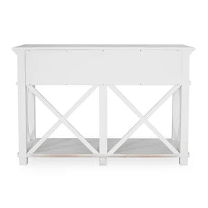 Rosebud Console in White