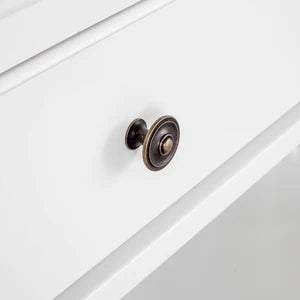 Rosebud Console in White