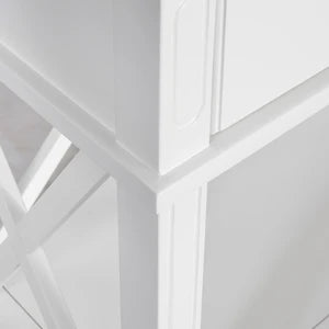 Rosebud Console in White