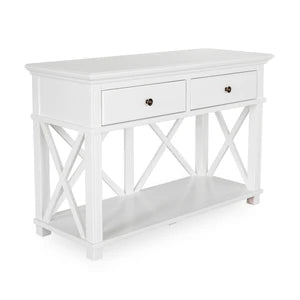 Rosebud Console in White