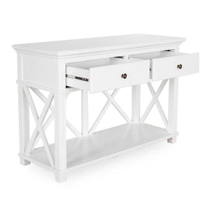 Rosebud Console in White