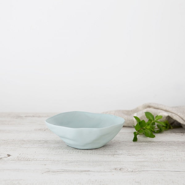 Flax Fruit Bowl in Light Blue