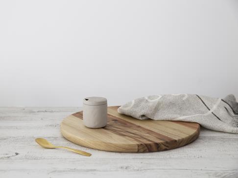 Flax Sugar Pots