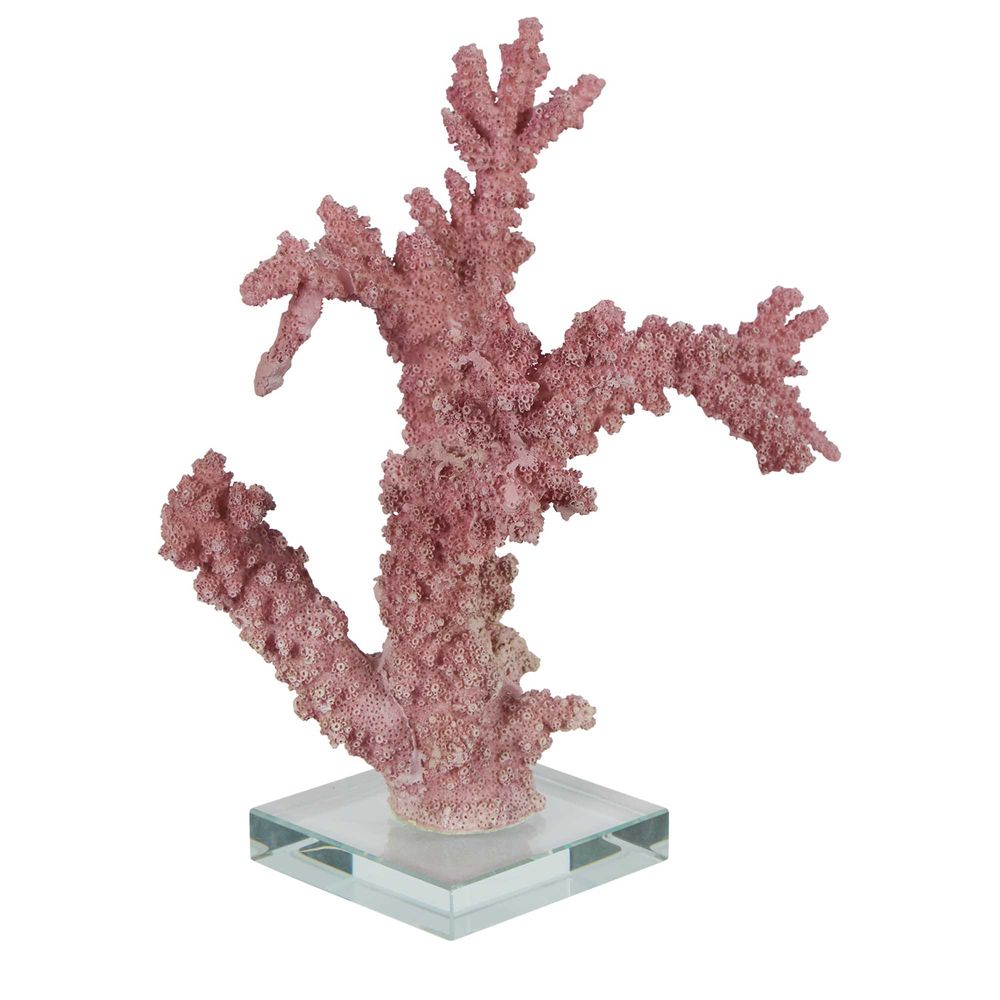 Florida Coral on Stand Mauve