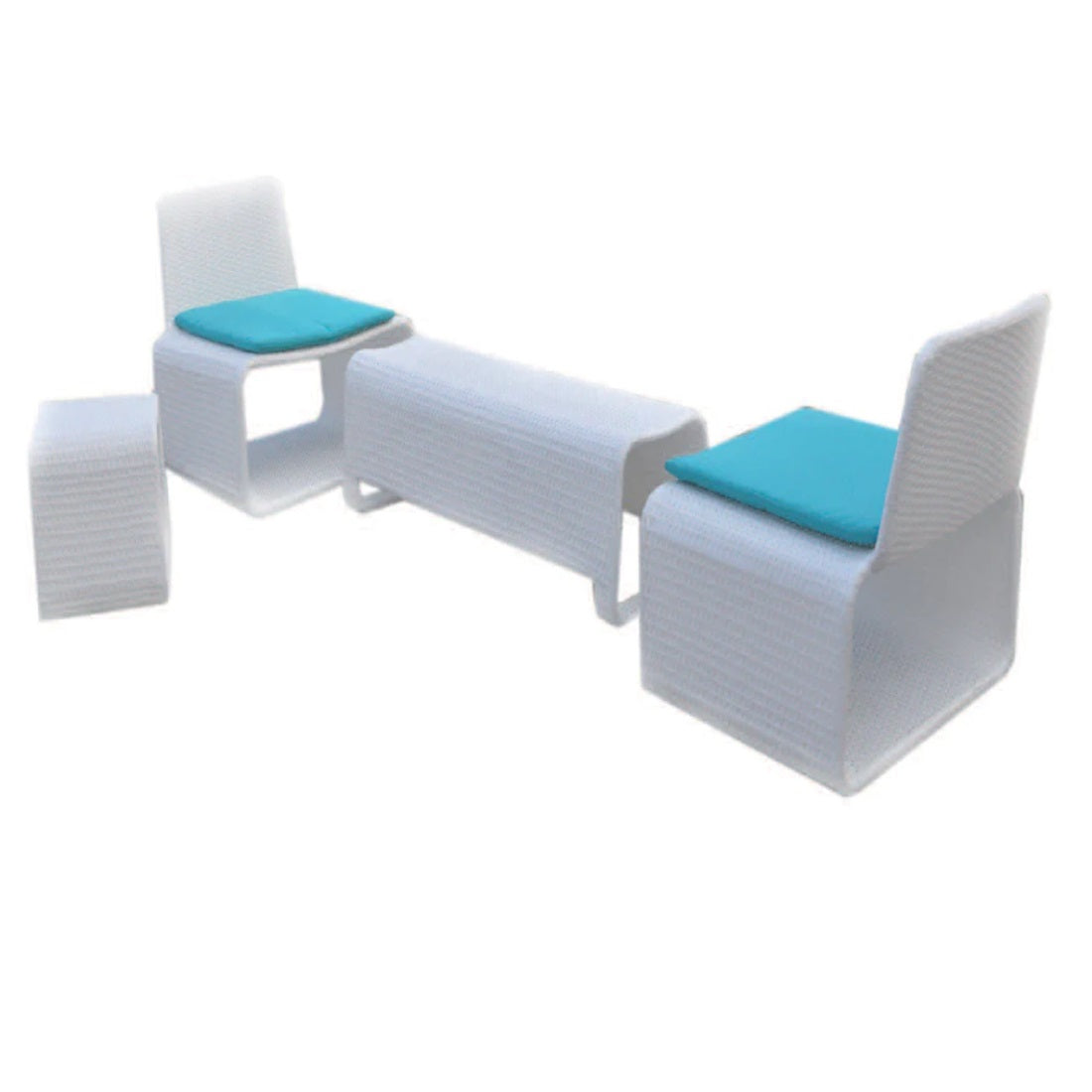 GiGi Synthetic Rattan Bench