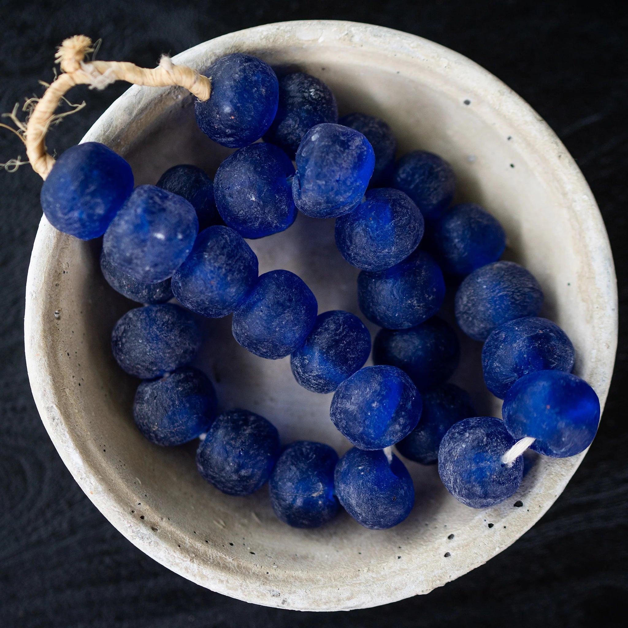Ghana Glass Bead Necklace