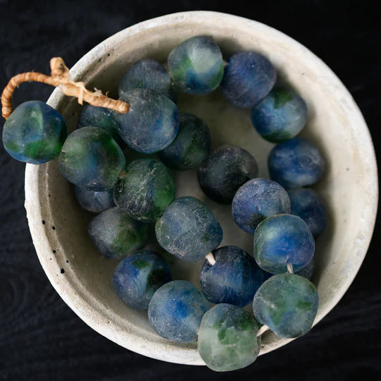 Ghana Glass Bead Necklace
