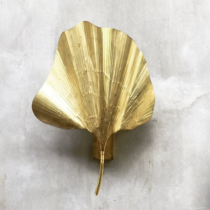 Gingko Leaf Wall Sconce