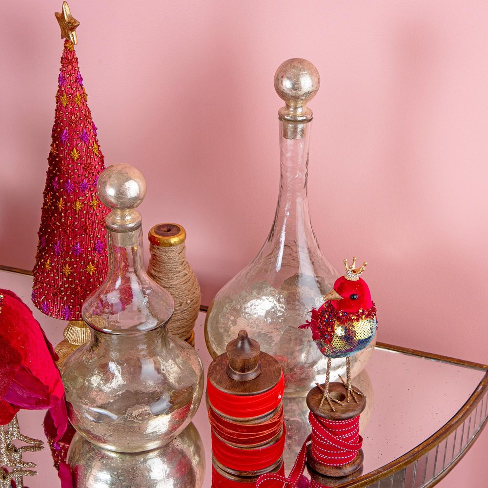 Genie Glass Decanter in Gold