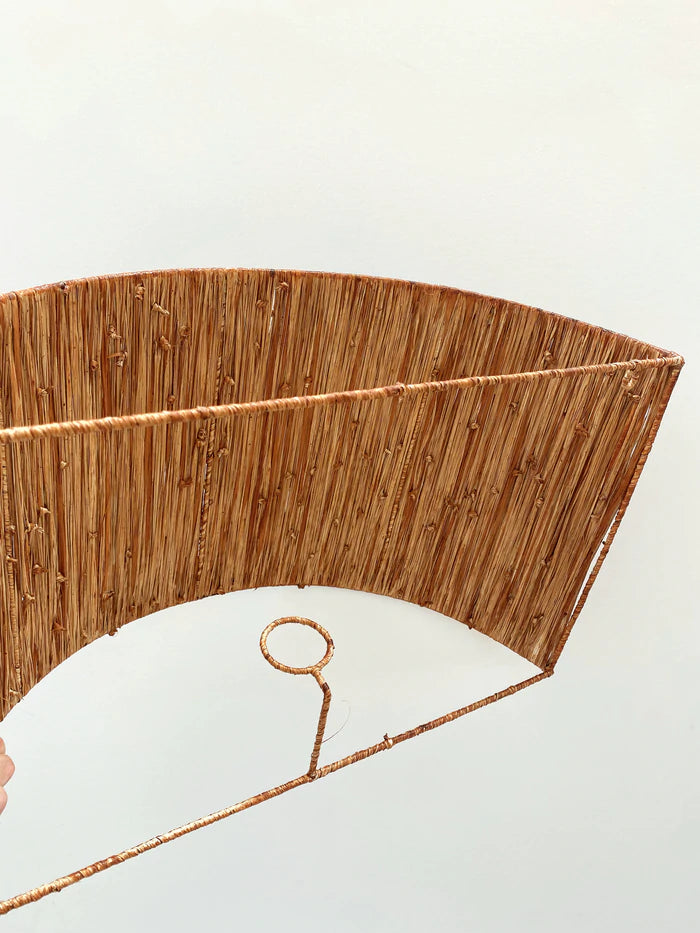 Guava Woven Sconce Pendant in Brown