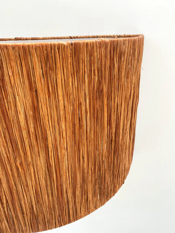 Guava Woven Sconce Pendant in Brown