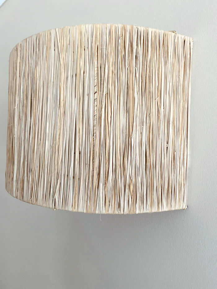 Guava Woven Sconce Pendant in Natural
